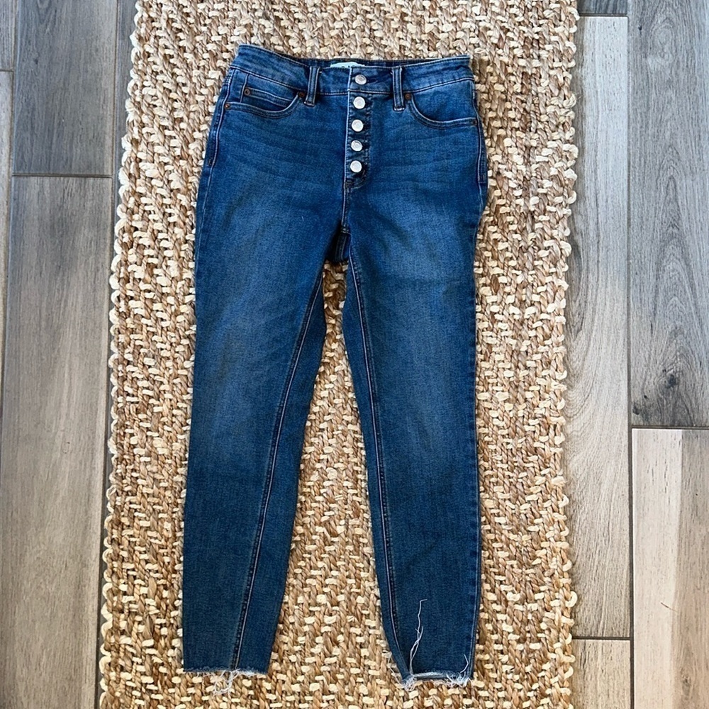 OAT New York High-Rise Skinny Ankle jeans size 27